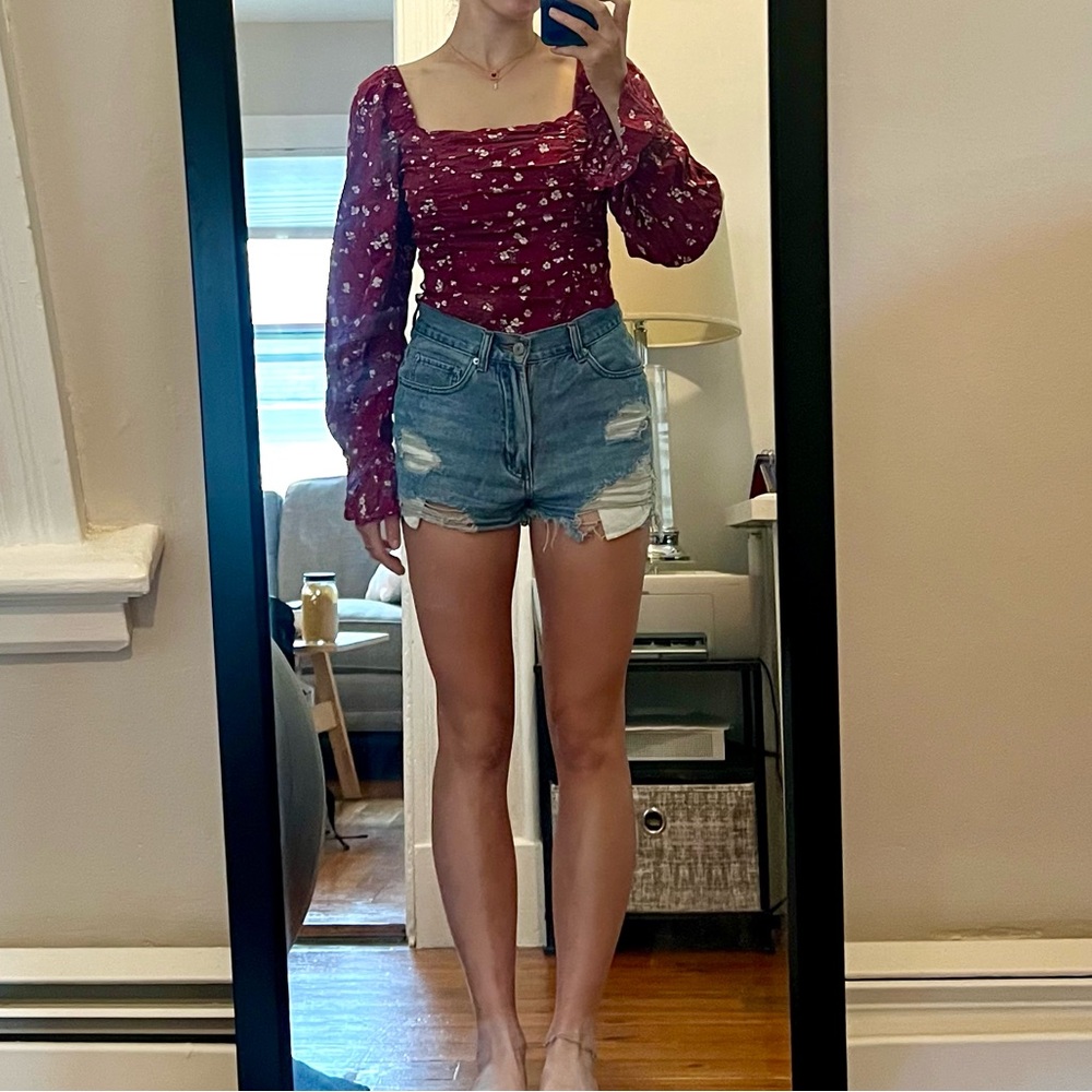 Caffeine Jean Shorts